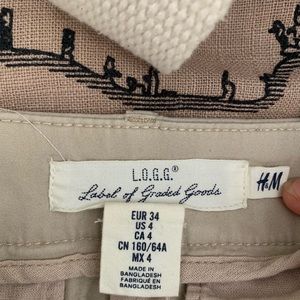 H&M beige pants